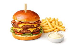 Burger Menü – Burger & Pommes in Hamburg-Othmarschen